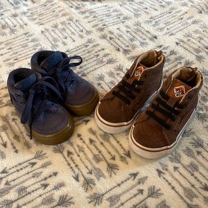 Vans Toddler Shoes. Both size 4.5